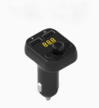 

Car Bluetooth 3.1A LCD Display Quick Charge Dual USB Car Charger Car Kit FM Transmitter Modulator Car Audio MP3 Player