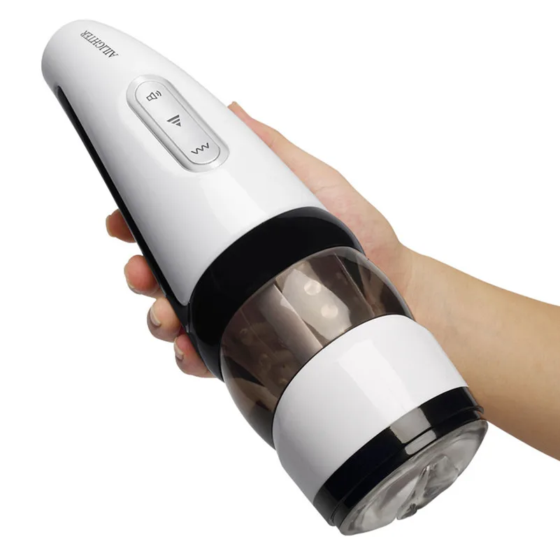 

Male vibrating double hole Masturbation Cup Sex vagina mold aircraft cup automatic telescopic Real Pussy Intimate Sex toys 4az