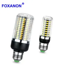 Диммируемая без мерцания Светодиодная лампа E27 E14 5 Вт 10 Вт 15 Вт 220 В Светодиодная лампа "Кукуруза" Умный трехуровневый Диммер Светодиодная лампа 5733SMD светодиоды лампы с регулировкой яркости