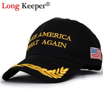 

Fashion Make America Great Letter Snapback Caps Donald Trump Hats For Men Gorras Casquette Cotton Mens Baseball Cap 10pcs/lot