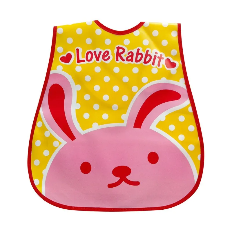 2016 Fashion Baby Bibs Waterproof Cartoon Bib Burp Cloths For Children Self Feeding Care Bandana Bibs (2)
