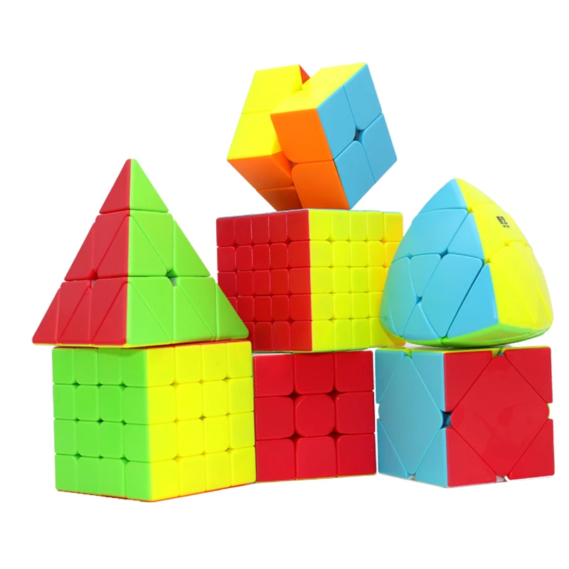 Cubos Mágicos qiyi 2x2 3x3 4x4 5x5 Color : International Standard