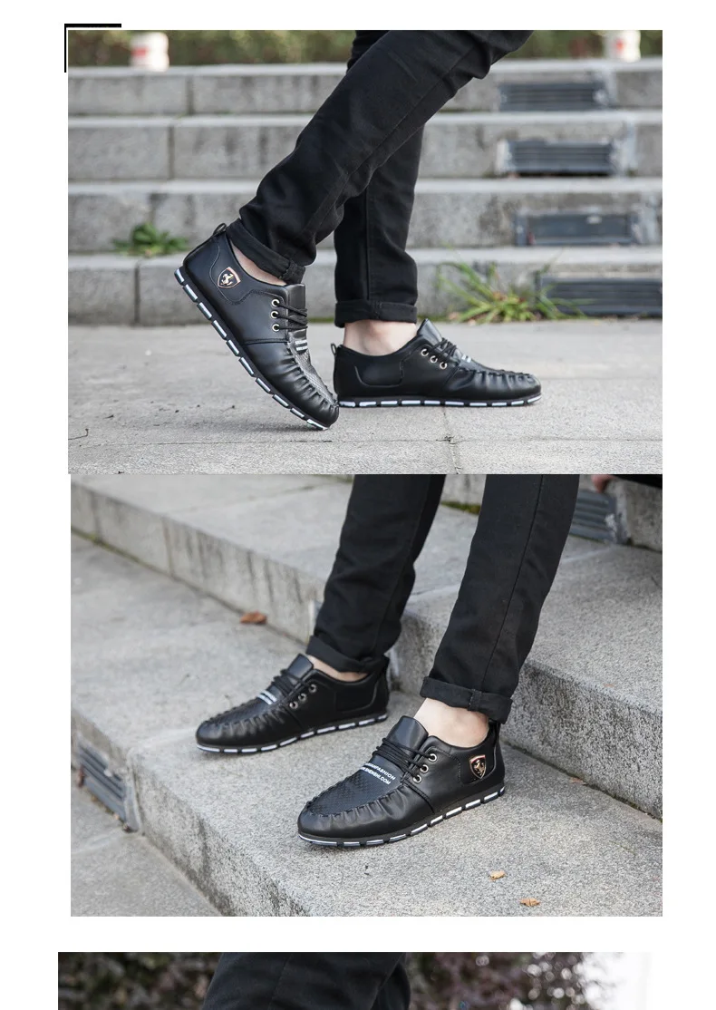 2019 Демисезонный Для мужчин повседневная обувь слипоны сетчатый дышащий мужской удобная обувь для вождения Мягкие Мужские Лоферы