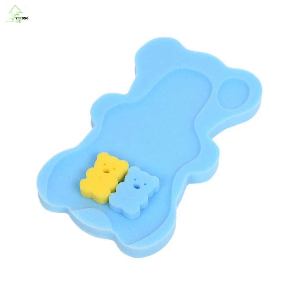 YI HONG Baby Infant Soft Bath Sponge Foam Anti Slip Mat Support Safety