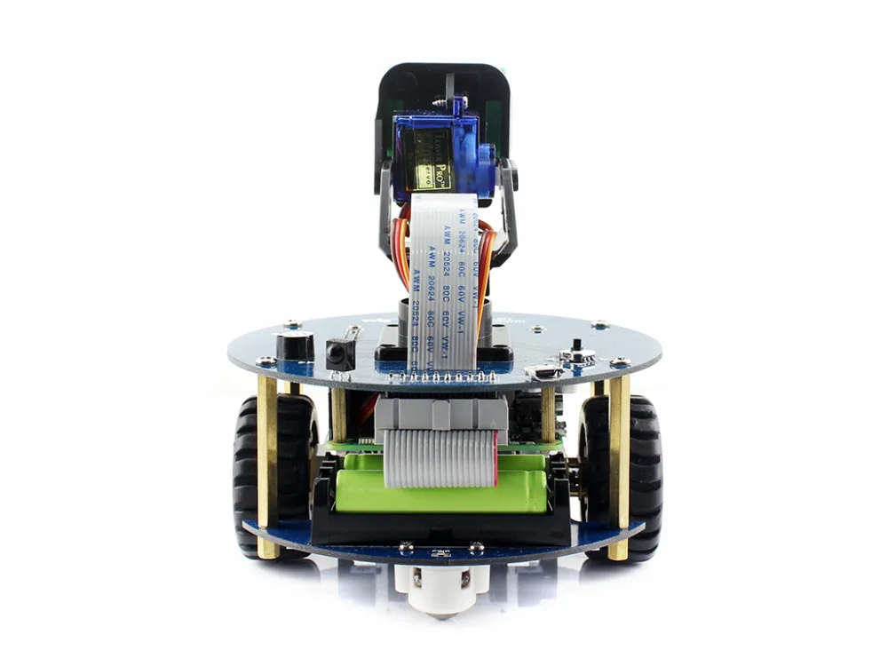 Waveshare AlphaBot2 робот строительный комплект для Raspberry Pi 3 Model B с модулем камеры 16 Гб Micro