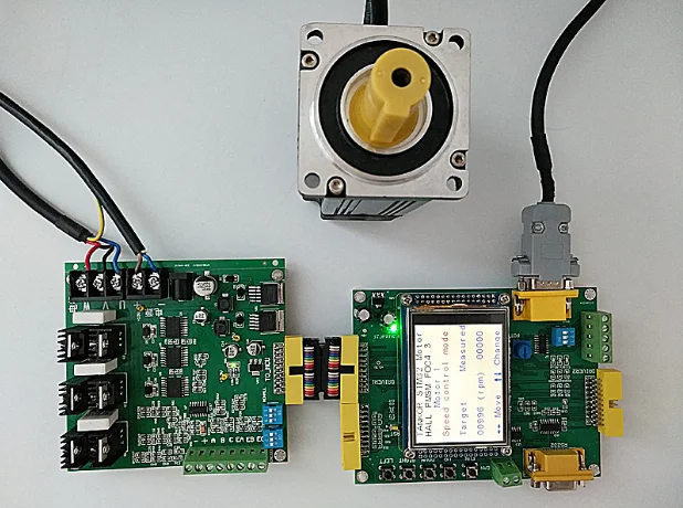 AC Серводвигатель PMSM векторная макетная плата STM32F4 (включая PMSM двигатель) профессиональный двигатель развития