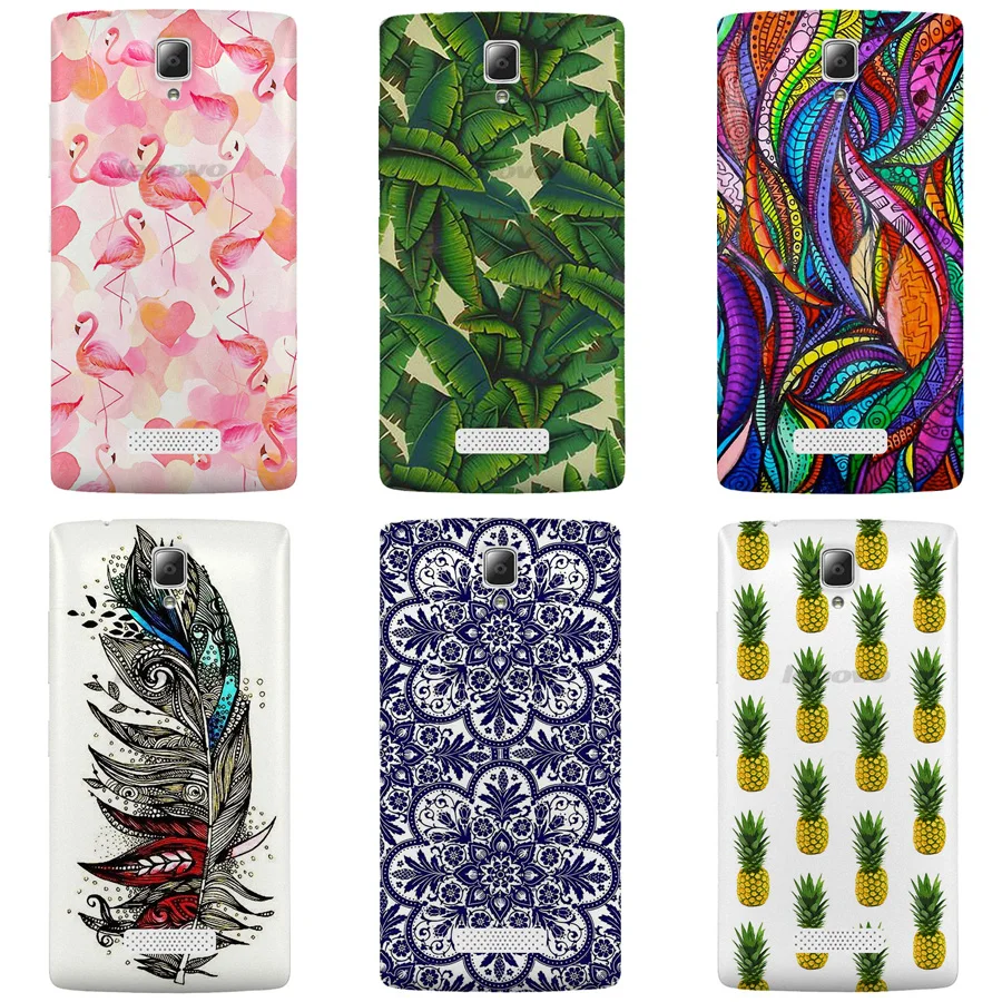 Soft TPU Case for Lenovo A2010 Colorful Painting Drawing Protective