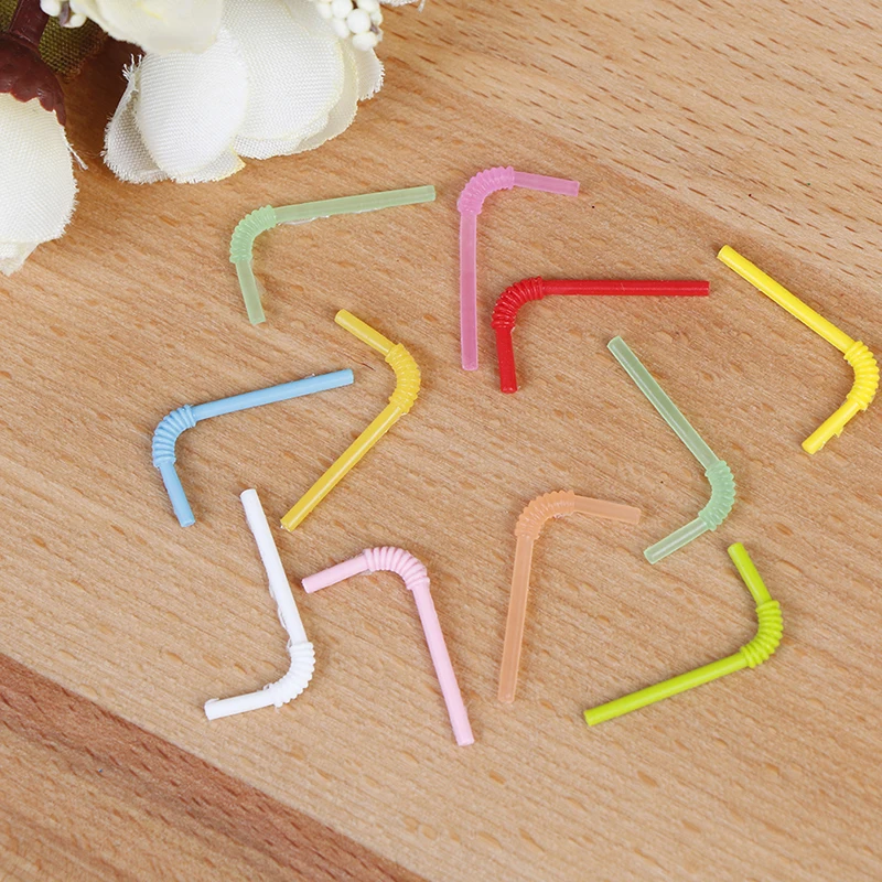 

1:12 Dollhouse mini milk tea cup straw simulation drink Food Drink Beverage Toy Decoration model toys Wholesale 4Pcs/Lot