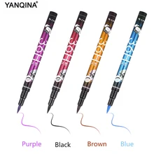 Стойкая водостойкая черная жидкая подводка для глаз ручка не halo окрашивание высокое качество инструменты для макияжа