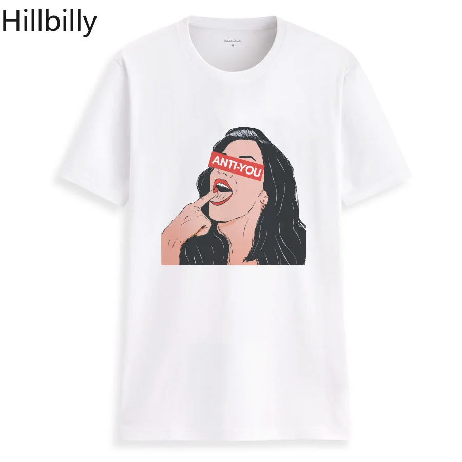 Hillbilly милые девушки Прохладный Harajuku Повседневное Kawaii/Хлопковые футболки с короткими рукавами для женщин; Большие размеры Винтаж Забавный