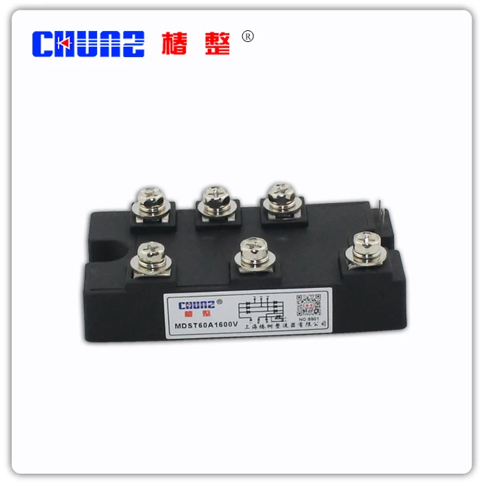 

[BELLA] Full wave rectifier module MDST60A1600V controlled thyristor rectifier tube hybrid module of - --2pcs/lot