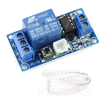 

2020 New 1 Channel 5V Latching Relay Module with Touch Bistable Switch MCU Control