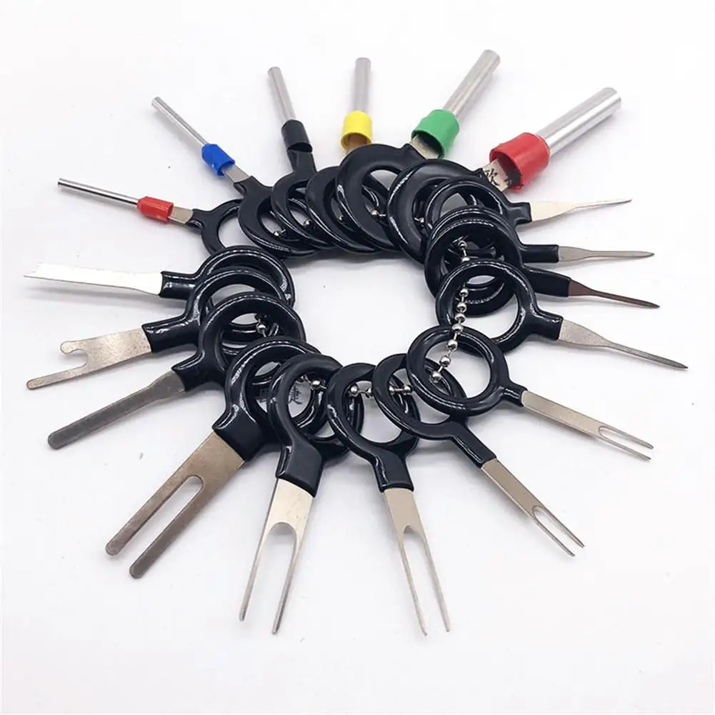 29Pcs Car Terminals Removal Key Tools Set Wire connector Pin Release Extractor