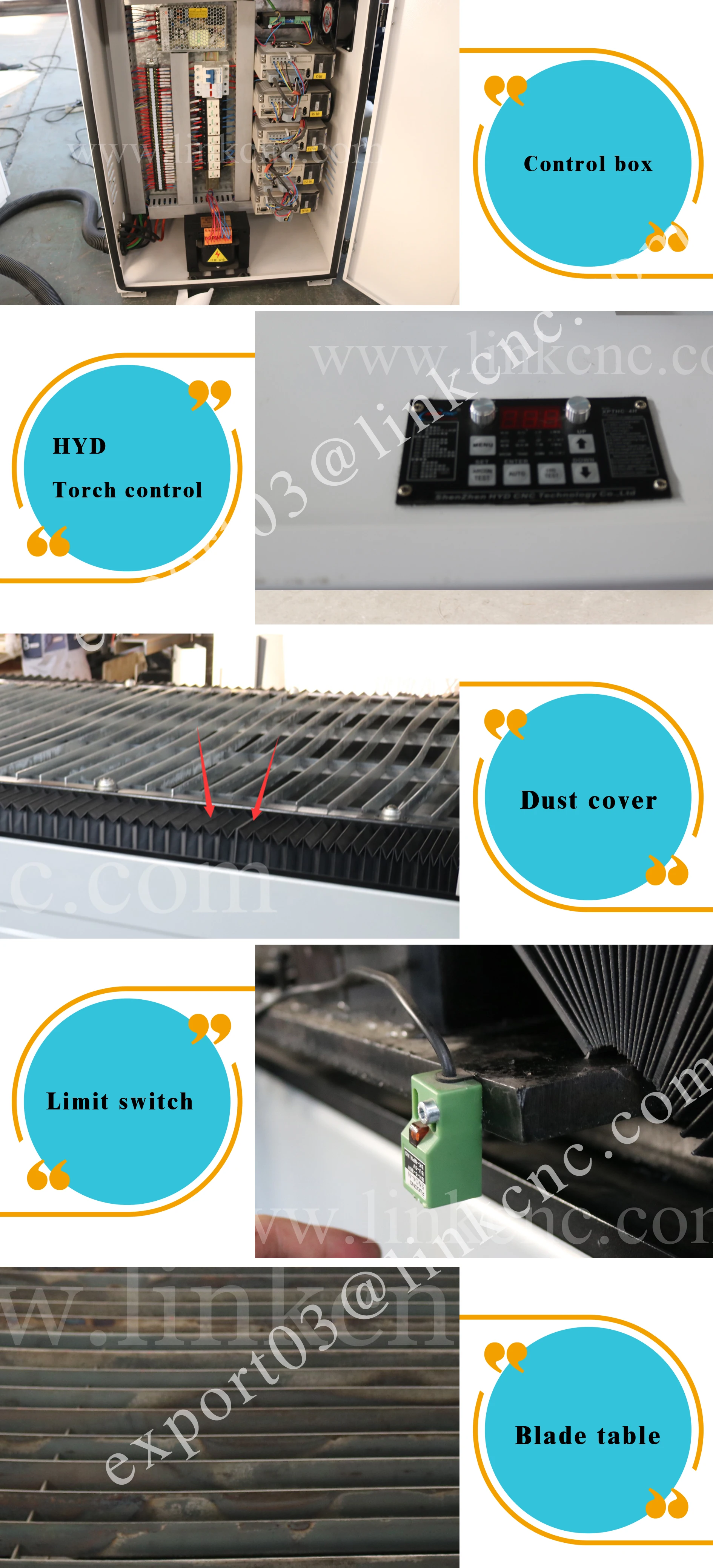 JNLINK 2 years warranty plasma cutter cnc Fastcam plasma cutting machine 100A 160A 200A