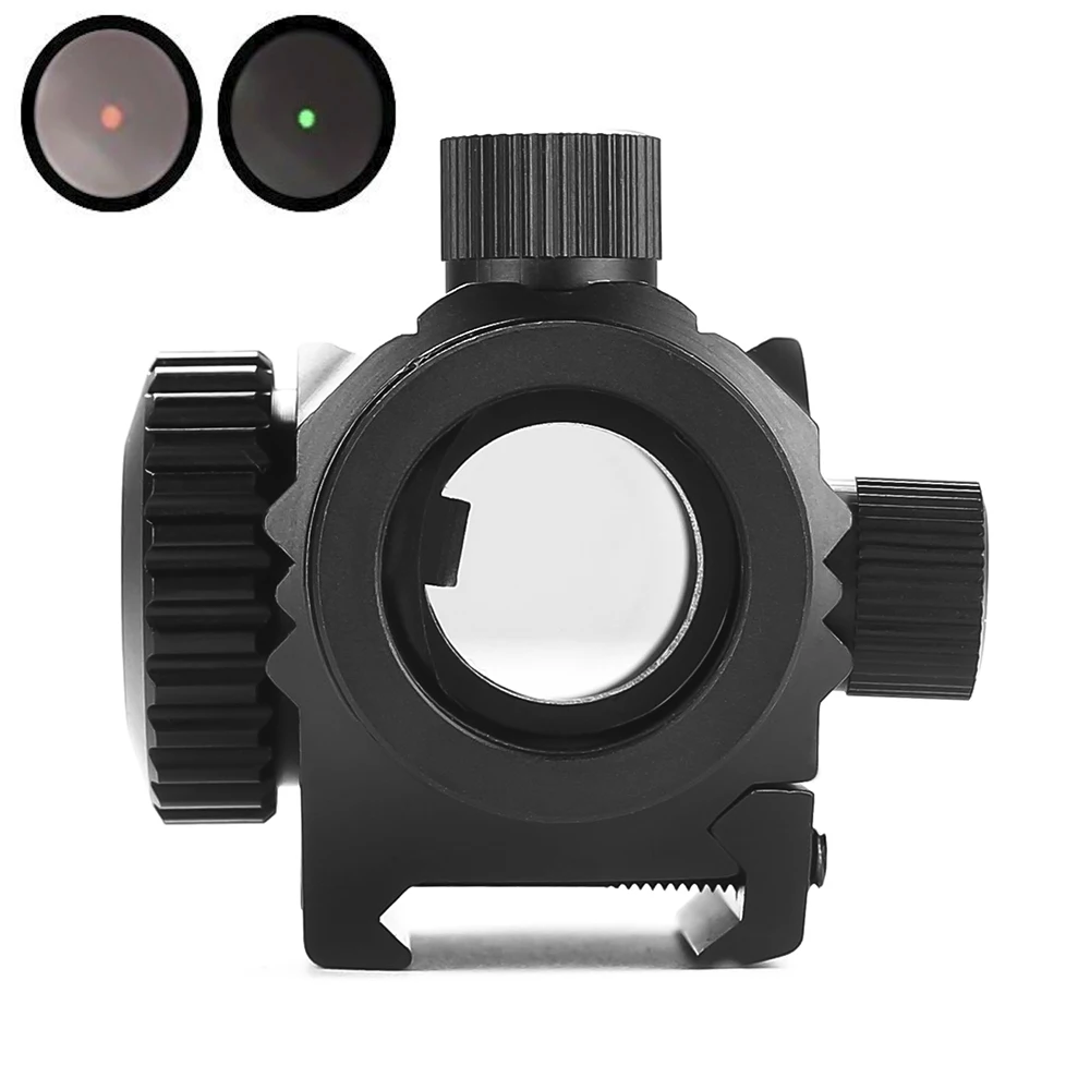 Magorui 1x22 мм тактическая голографическая 5 MOA точка Micro Red Green Dot Sight Scope Rail Mount 20