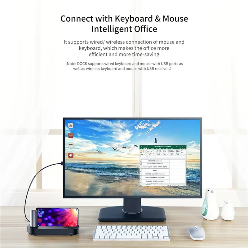 Концентратор ROCK Type C to 3 0 USB концентратор HDMI адаптер для Huawei Mate 20/20 Pro/10/10 Pro P20/P20 док