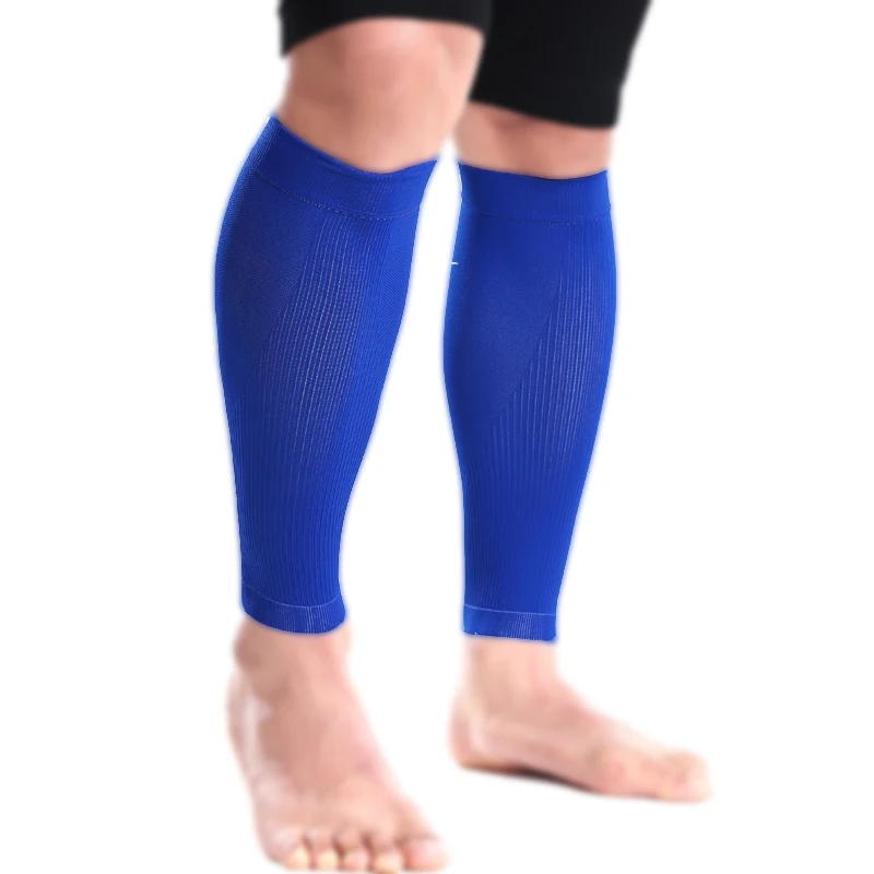 6 colors high elastic breathable pressure sports calf support night riding running fluorescent leggings #SMT12