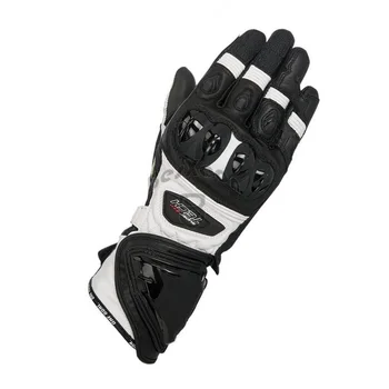 

2019 New 4 Colors 100% Genuine Leather SuperTech Motorcycle Long Gloves Racing Driving GP PRO Motorbike Cowhide Original Gloves