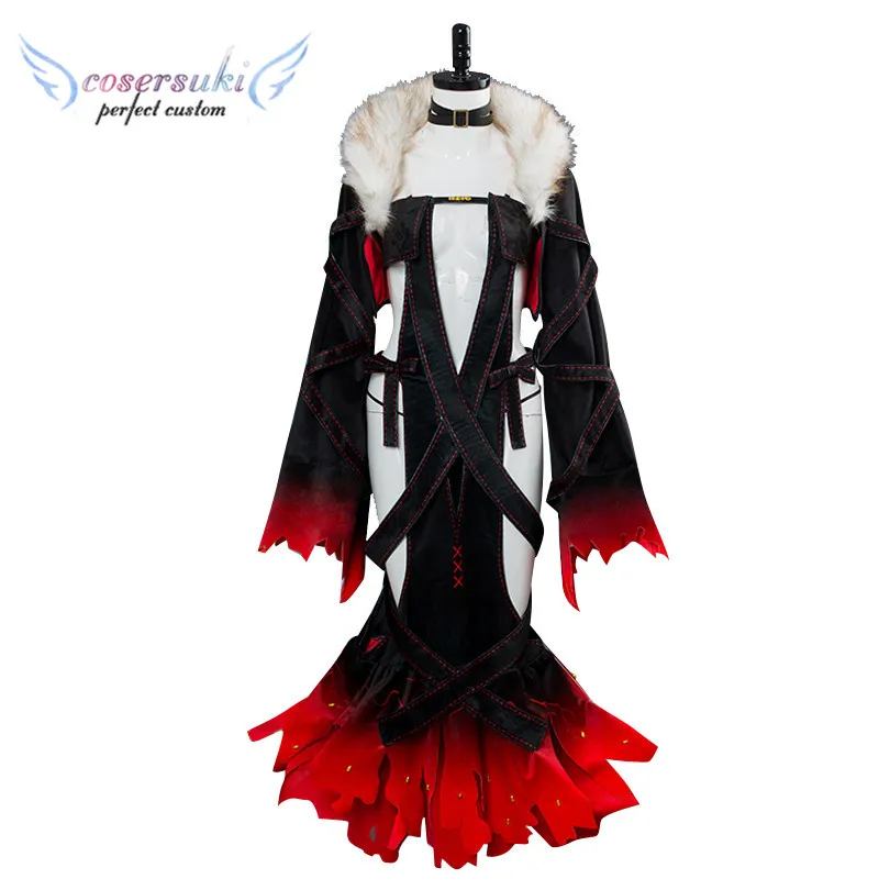

Fate/Grand Order Lady Yu/Yu Mei Ren Women Girls Long Dress Gown Cosplay Costume for adult Halloween Carnival Outfit Custom Made