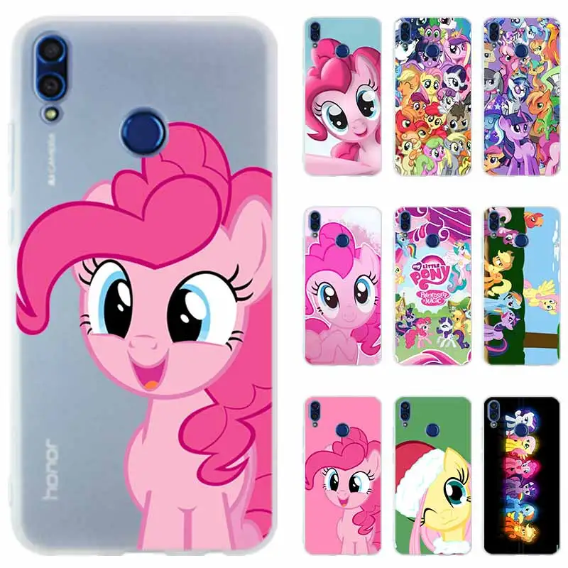 

Rainbow pony Silicone Phone Case Cover For Huawei Honor 9 10 Lite 6X 7X 8X Max 7a pro 8a 8C V20 PLAY 10i 20i Hot
