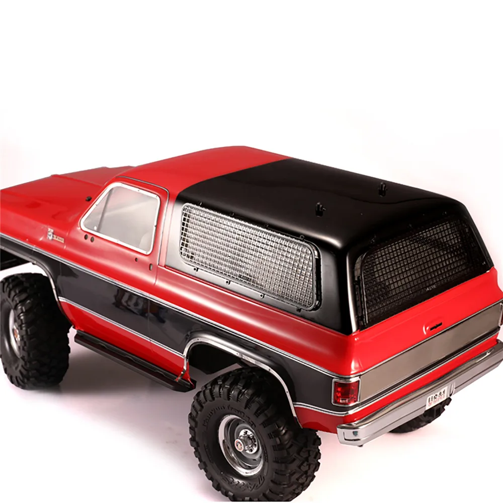 Металлическая Передняя Задняя Левая Правая оконная рама для TRAXXAS trx-4 T4 для Chevrolet K5 Блейзер DIY RC боковое окно автомобиля стикер аксессуары