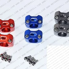 CNC Анодированный более размер 28 мм рукоятка из сплава зажим Производительность запчасти Мотоцикл Байк Зажимная рукоятка Бар питбайк для kayo BSE