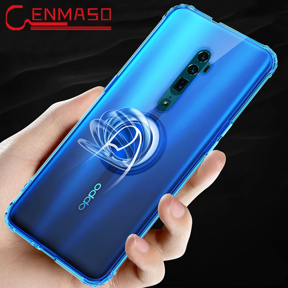 

For Realme 3 Pro Case For Realme X Lite 2 Pro Cover For Oppo Reno 10X Zoom F11 PRo A9 F9 A7X K1 R15X U1 Magneric Car Holder Case