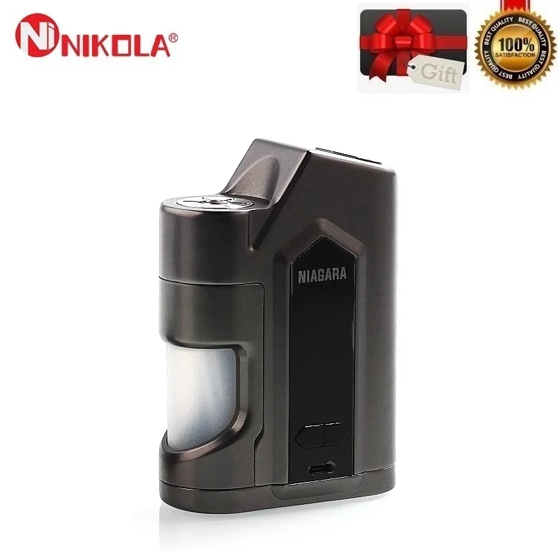 

Nikola Niagara Squonk Electronic 200W Box Mod Cigarettes Squonker Mods fit for Niagara Squonk RDA Vape Tank Vaporizer 18650 Cell