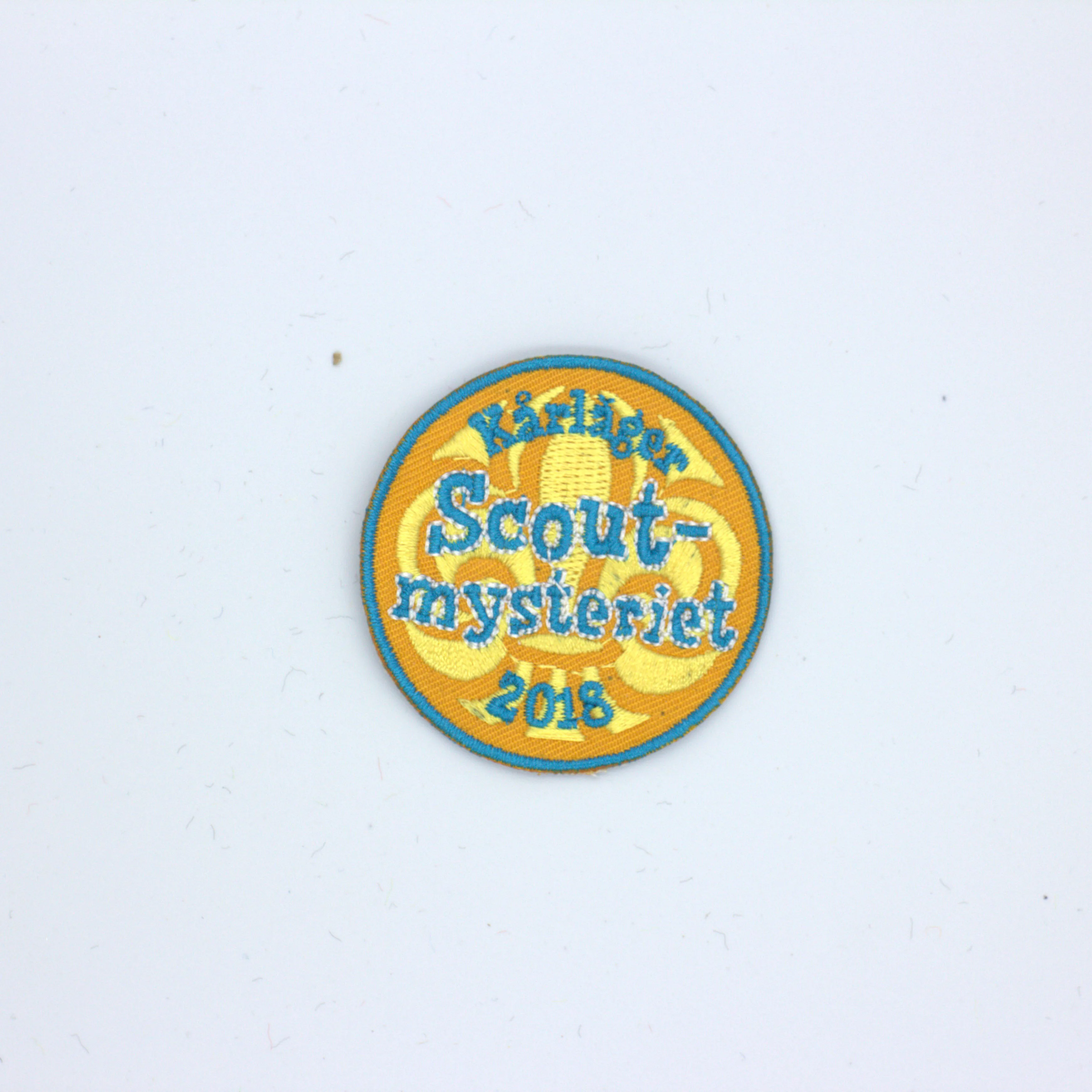 

Patch chapter custom embroidery DIY