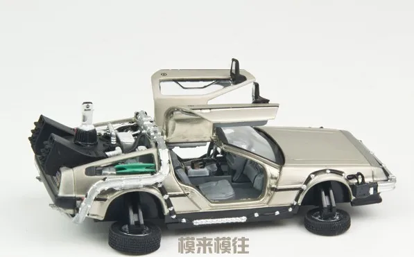 1:43 Масштаб Назад в будущее 2 фильм прототип модели автомобилей специальное издание delorean DMC-12 scifi модель автомобиля рождественский подарок