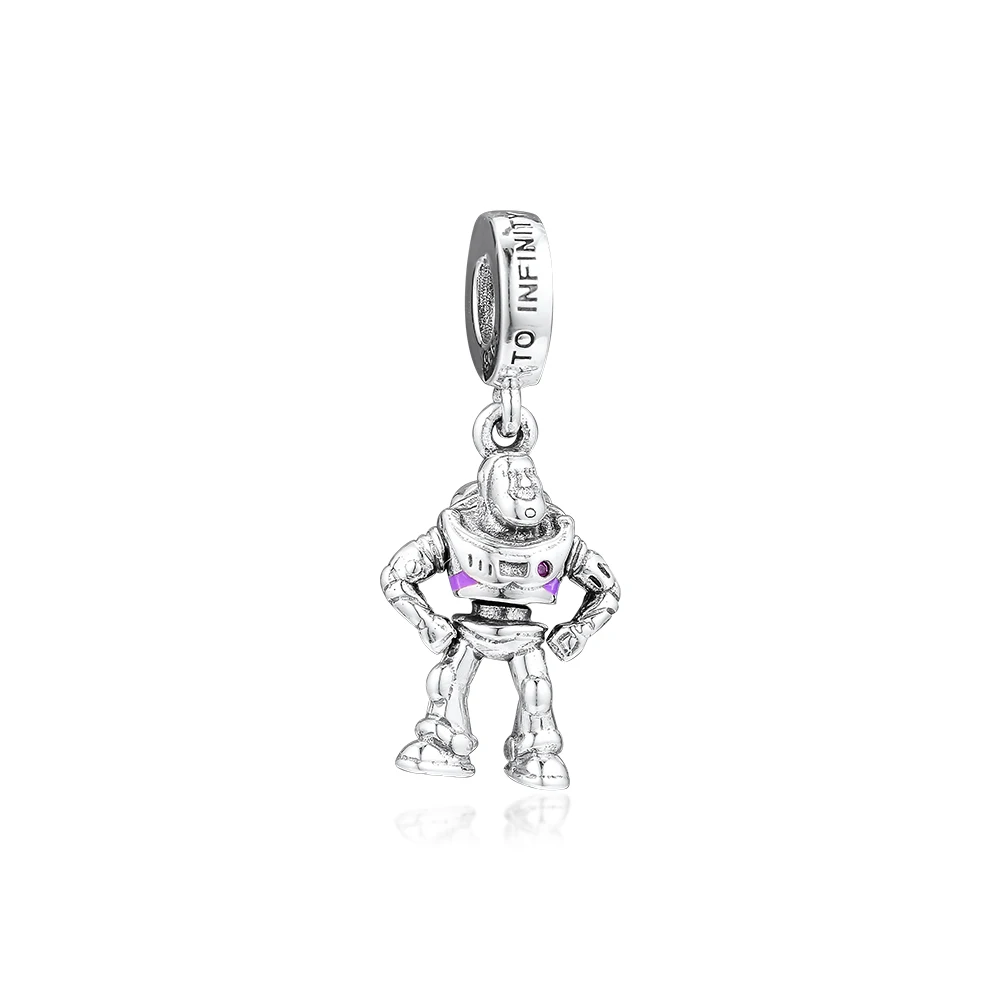 

Pandulaso TOY STORY BUZZ LIGHTYEAR Charm 2019 Summer Woman DIY Beads For Jewelry Making Fits Original Sterling Silver Bracelets