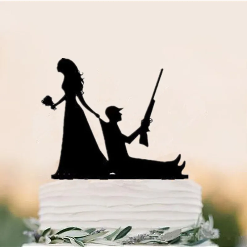 Acrylic Funny The Hunt Is Over Wedding Anniversary Party Cake Topper Unique Gift Acrylic Funny The Hunt Is Over Wedding Anniversary Party Cake Topper Unique Gift