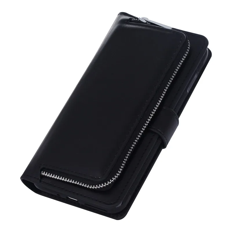 Кошелек на молнии, чехол для телефона samsung Galaxy S9 S8 Plus S7 S6 edge, кожаный магнитный чехол-книжка для samsung S6 S5 Note 9 8, чехол