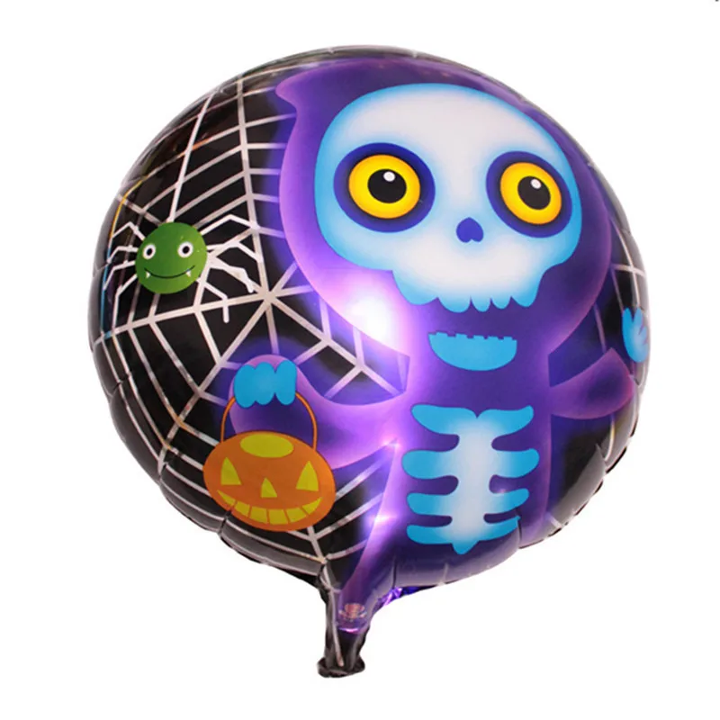XXPWJ Free Shipping New aluminum balloons wholesale skeleton Halloween