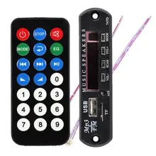 New MP3 Decoder Board Hitam Remote SD MP3 Player Ztv-m011 Remote Control Module FM Usb 2.0 3.5 mm keluar jack