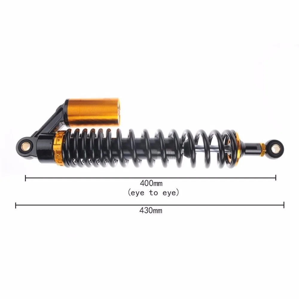 400 мм 410 мм Воздушный амортизатор мотоцикла задняя подвеска для HONDA YMAHA SUZUKI Kawasaki Aprilia Benelli KTM ATV