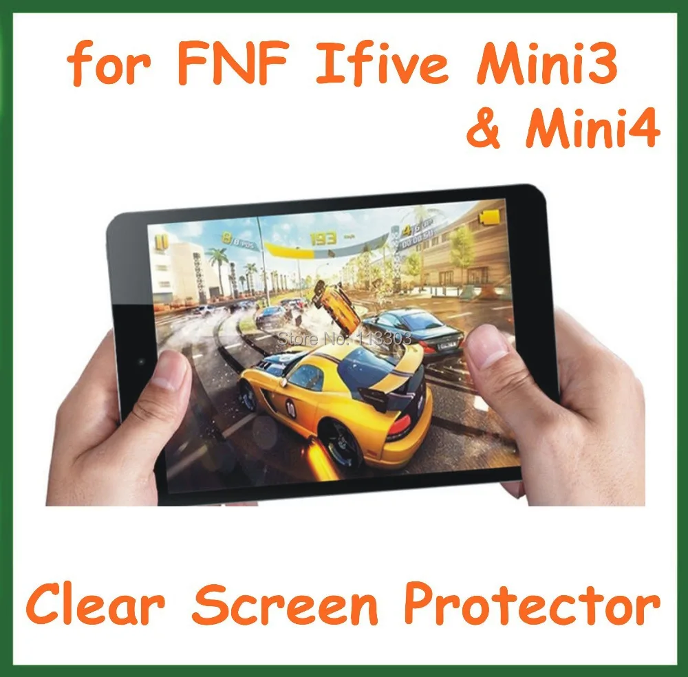 5 шт кристально чистый экран протектор для FNF Ifive Mini3 Mini 4 Mini4 7 9 дюймов планшетный ПК