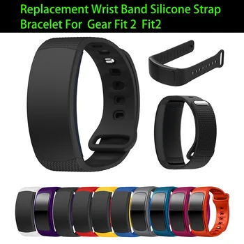 

Soft Silicone Replacement Strap Wristband For Galaxy Gear Fit2 / Fit2 Pro SM-R360 Smart Bracelet Watch Belt Wrist Strap