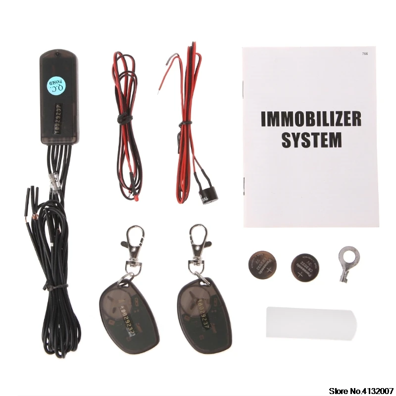 Comprar RFID 2,4 GHz inalámbrico coche inmovilizador bloqueo del motor anti robo con sensor G 828 promoción