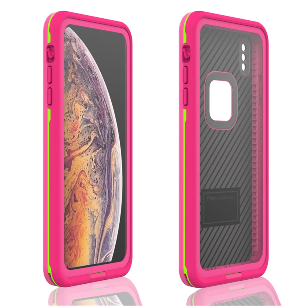 

2019 Chineon Waterproof Shock-Proof Dust-proof Protective Phone Case Cover For iPhone X/XS/XR/XS Max
