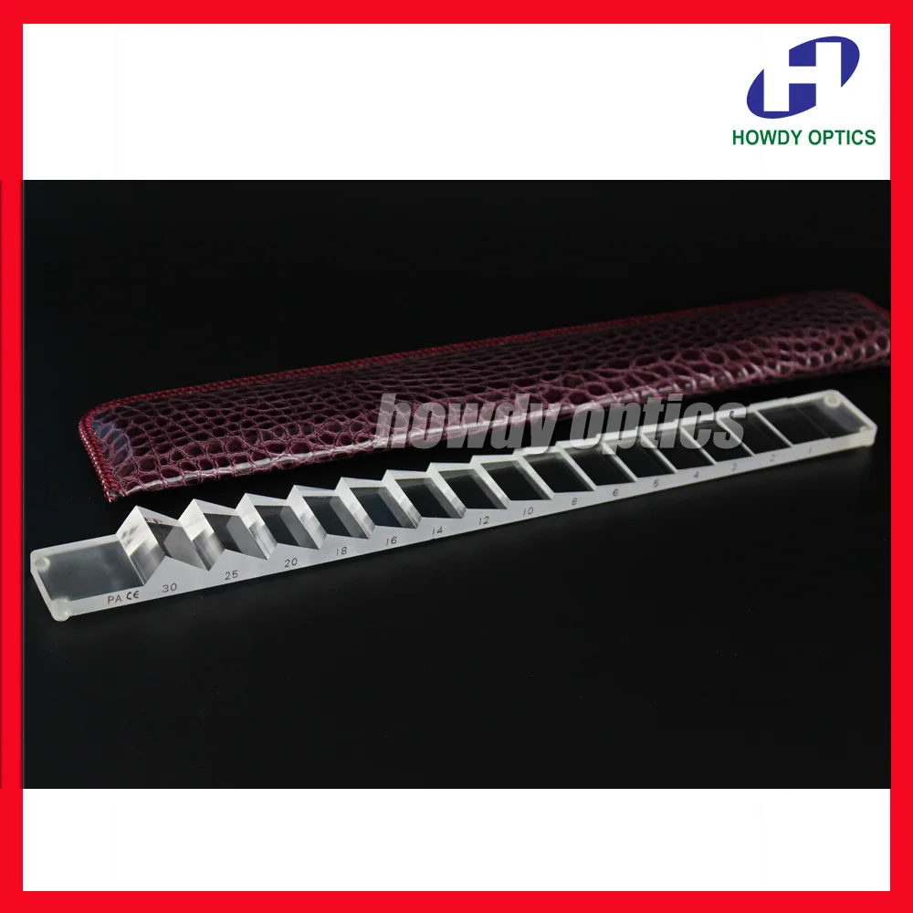 

VB15 vertical prism bar, packed with leather bag
