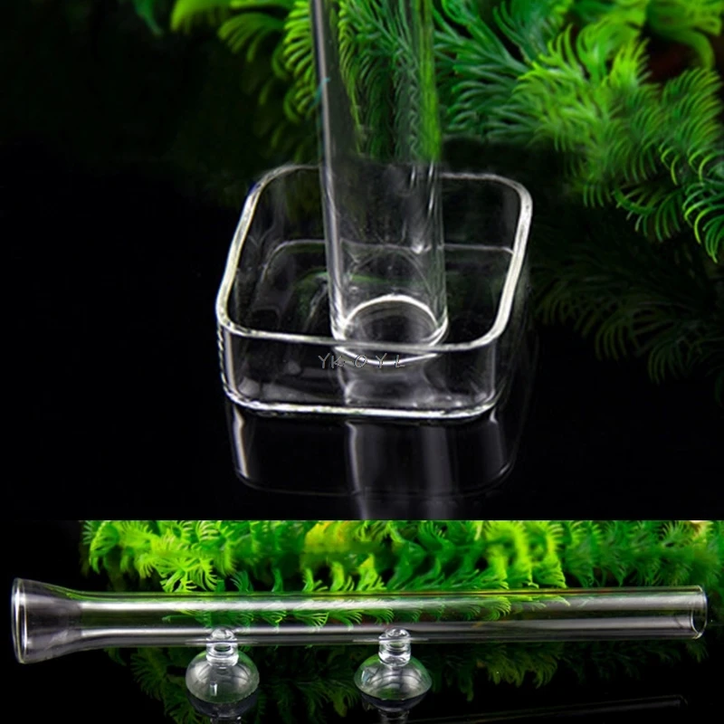 Hot Sale Practical Shrimp Feeding Food Glass Tube Suction For