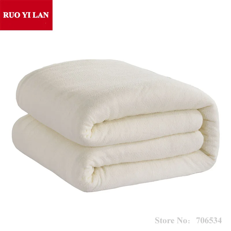

100% Quality Cotton Comforter Inner with Net Quilted Twin Queen King Home Bedding Cotton Quilt for Spring Autumn Winter