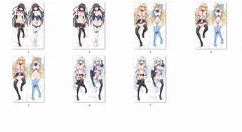 

July 2016 update masou gakuen hxh anime characters chidorigafuchi aine & yurishia farandole throw pillow cover body Pillowcase