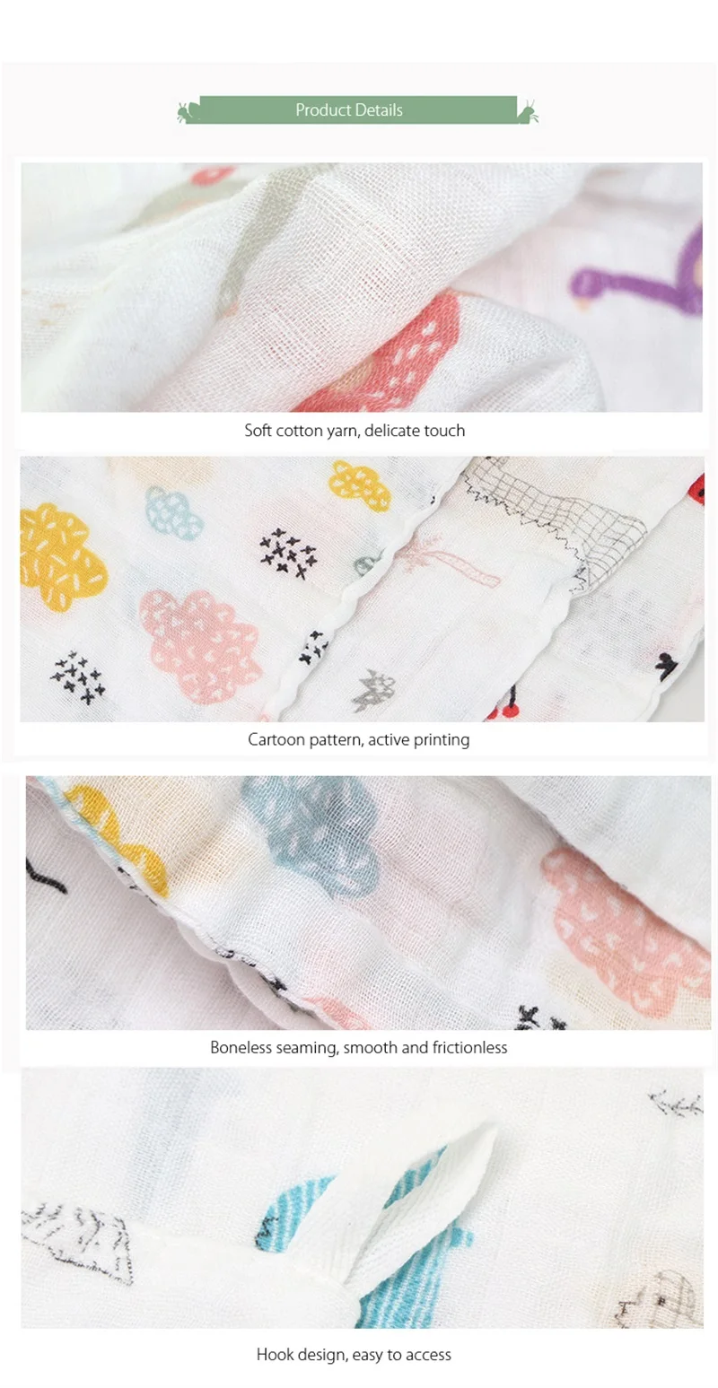 Купальные полотенца для детей, хлопковые детские полотенца с цветочным принтом для новорожденных, мягкие водопоглощающие нагрудники для ухода за ребенком, бамбуковое полотенце