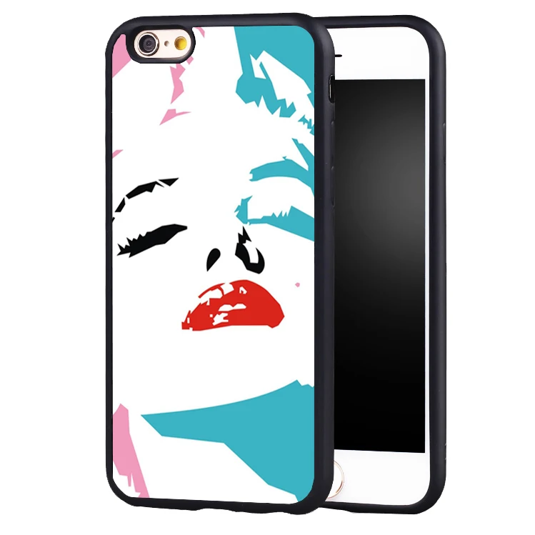 Sexy Marilyn Monroe girl case cover for iphone 6 6S 6PLUS 7 7PLUS |