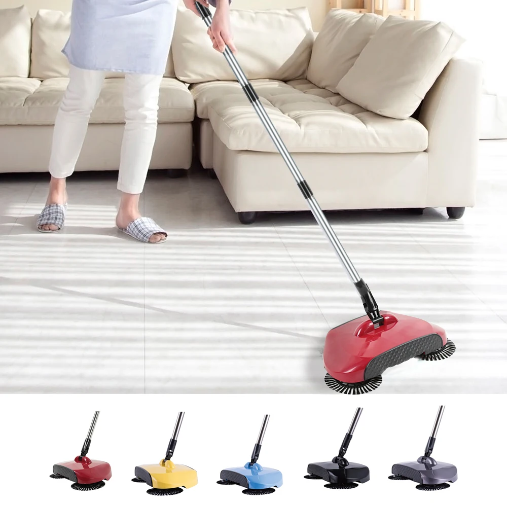 

Electric Floor Mops Hand Push Sweepers Sweeping Machine Hand Push Magic Broom Sweepers Dustpan Household Cleaning Appliances