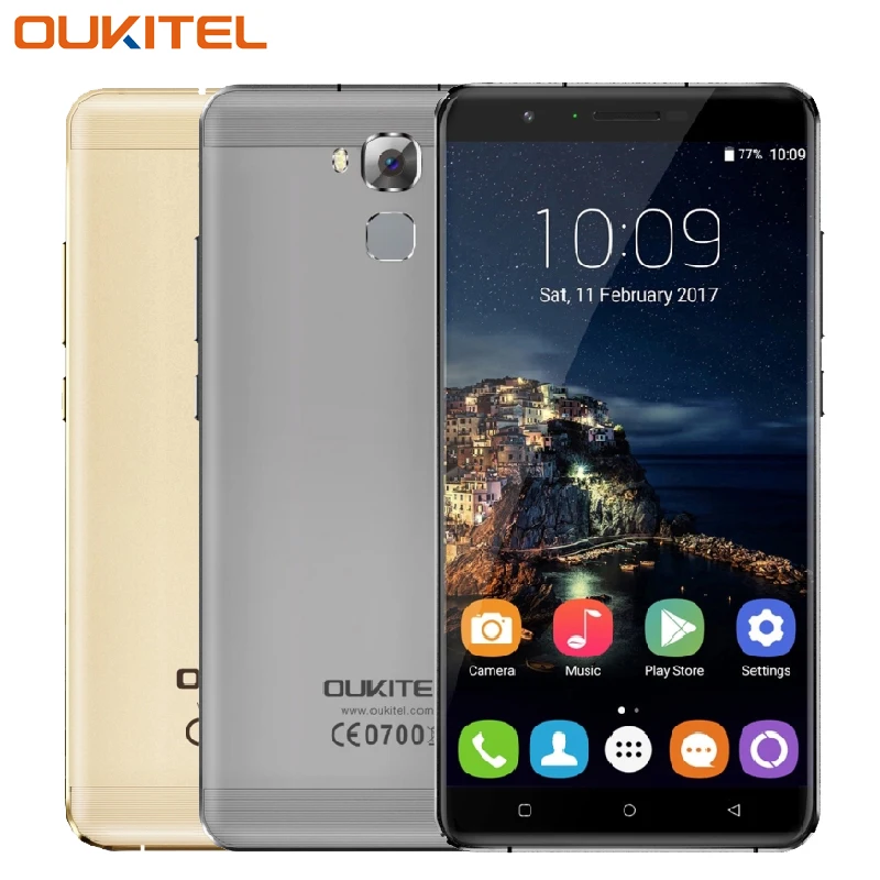 Original Oukitel U16 Max Mobile Phone 3GB RAM 32GB ROM Octa Core MTK675 6 0 inch