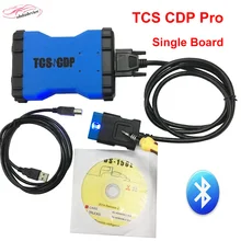 2017 новейший TCS CDP PRO плюс зеленый Single доска с Bluetooth + KEYGEN TCS CDP Pro Plus OBD2 сканер 12 в/24 В Car + Truck Бесплатная доставка