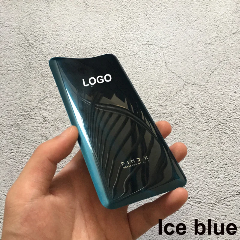 Оригинальная стеклянная задняя крышка батарейного отсека для OPPO Find X FindX замена